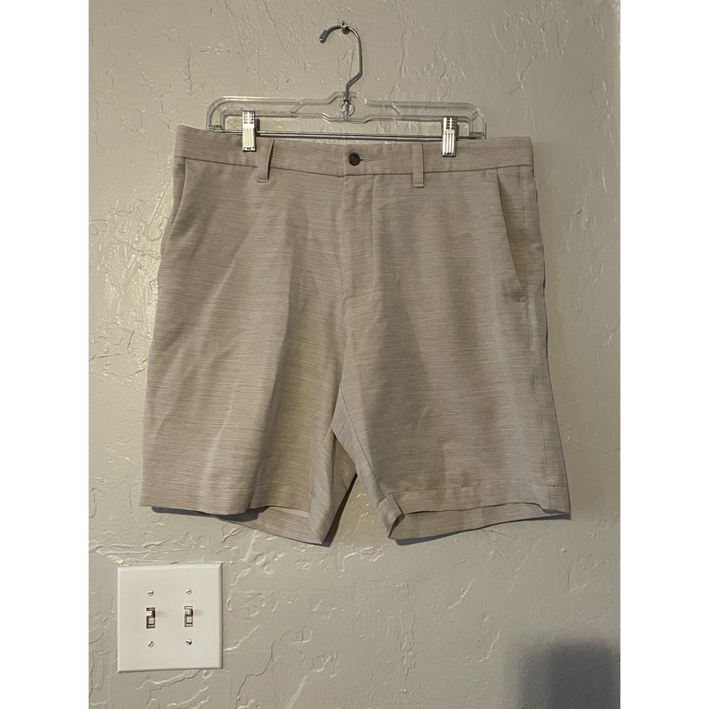 Callaway Golf Shorts Mens Size 34 Tan Golfer Performance Stretch Logo